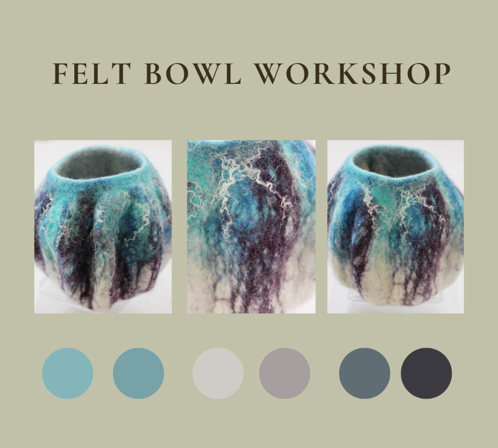 FELT BOWLS WORKSHOP n26n